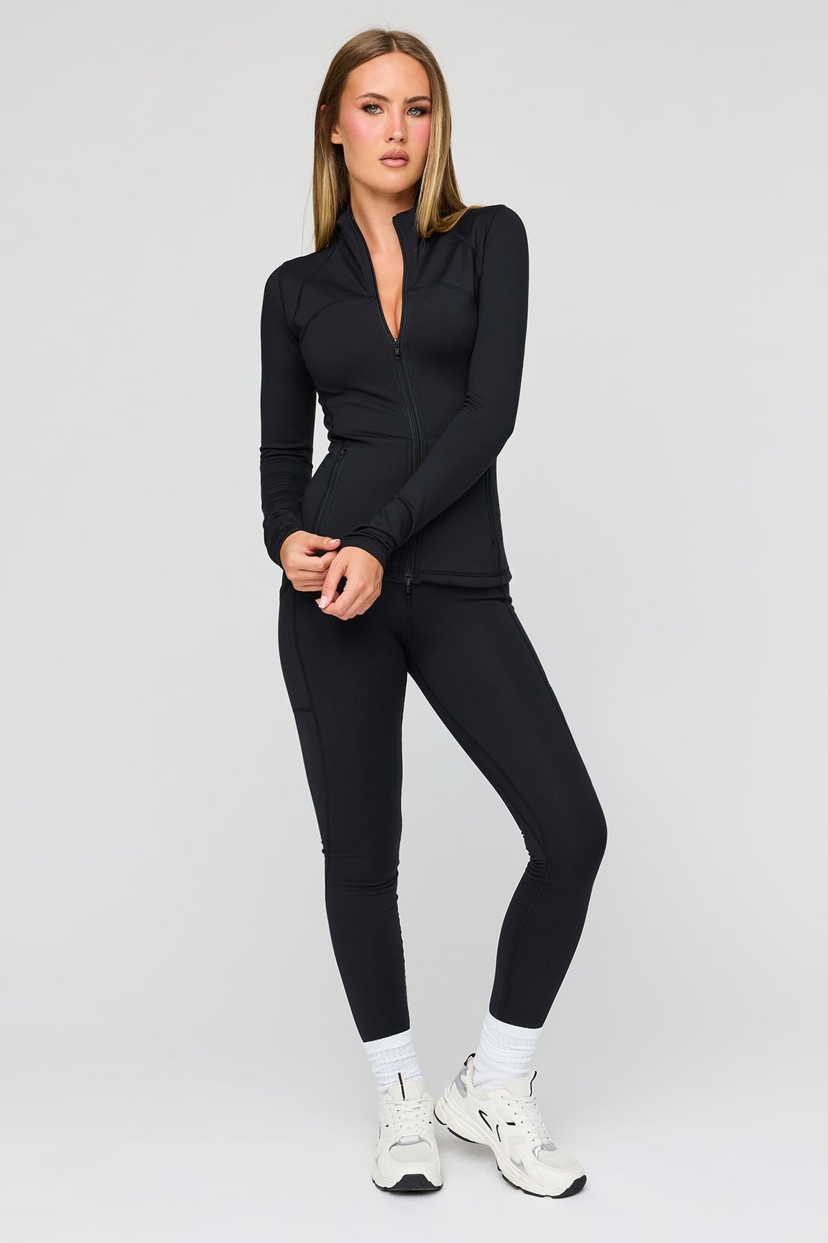 U/A Fleece Lined Legging - Black