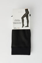Collants brillants doublés de similifourrure