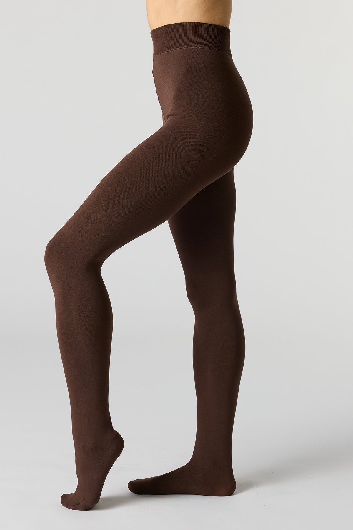 Collants doublés de similifourrure