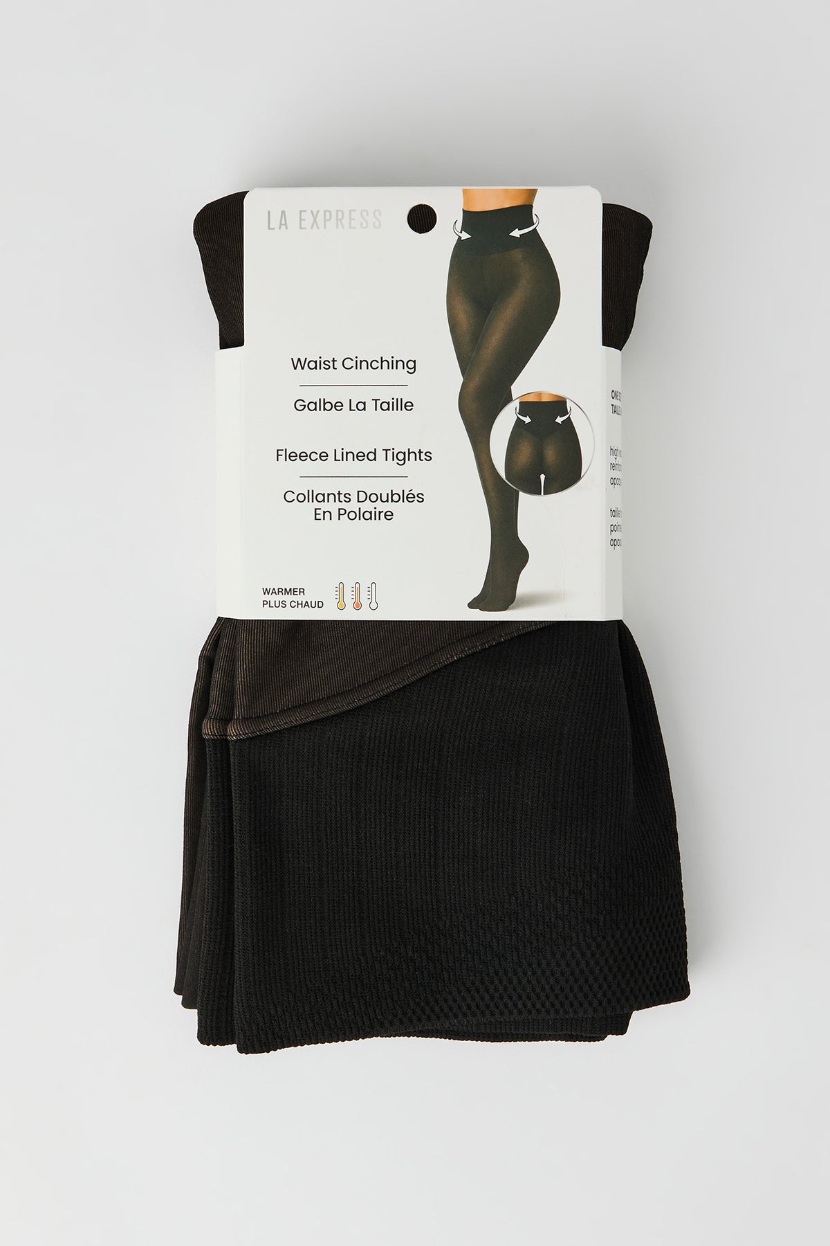Collants serre-taille doublés de molleton