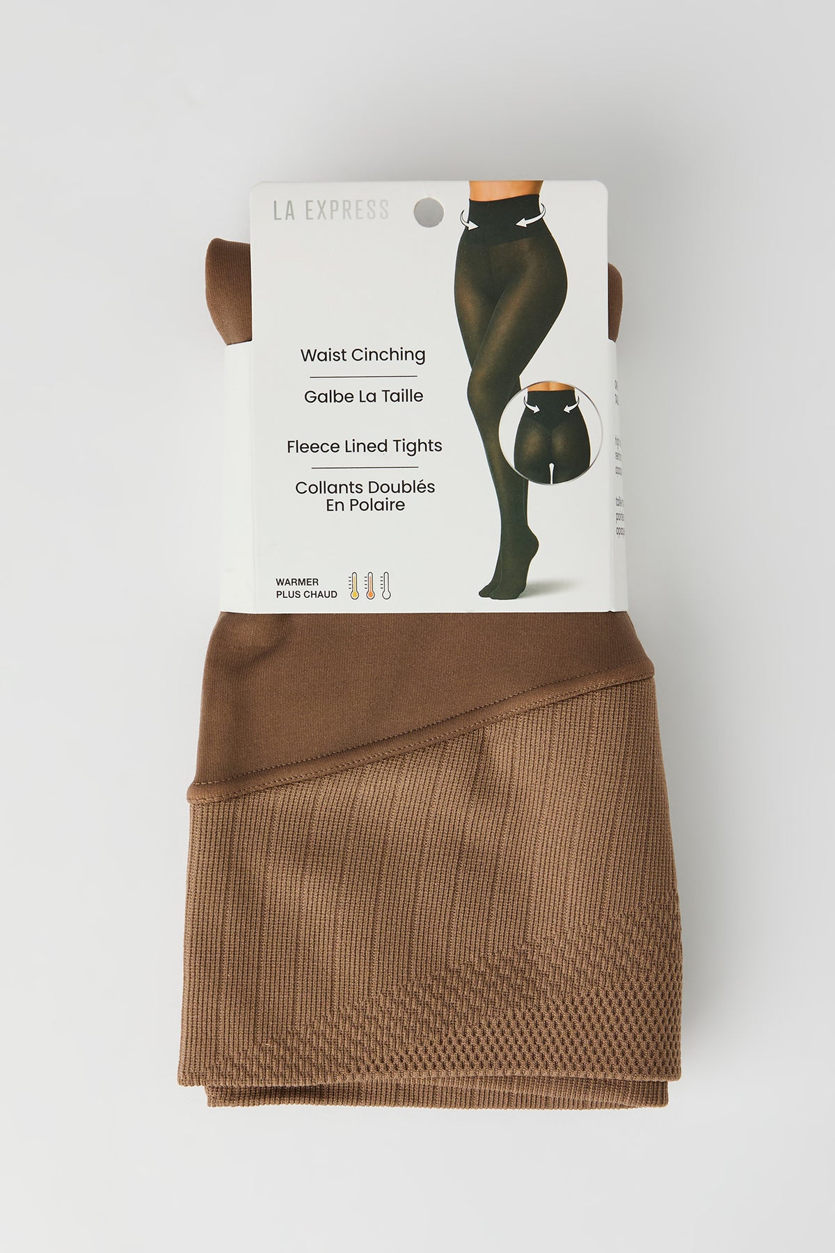 Collants serre-taille doublés de molleton