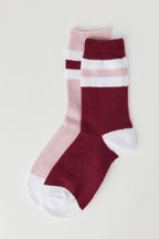 Striped Knit Socks (2 Pack)