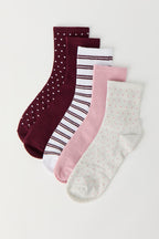 Chaussettes à pois (5 paires)