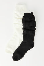 Ribbed Slouchy Socks (2 Pack)