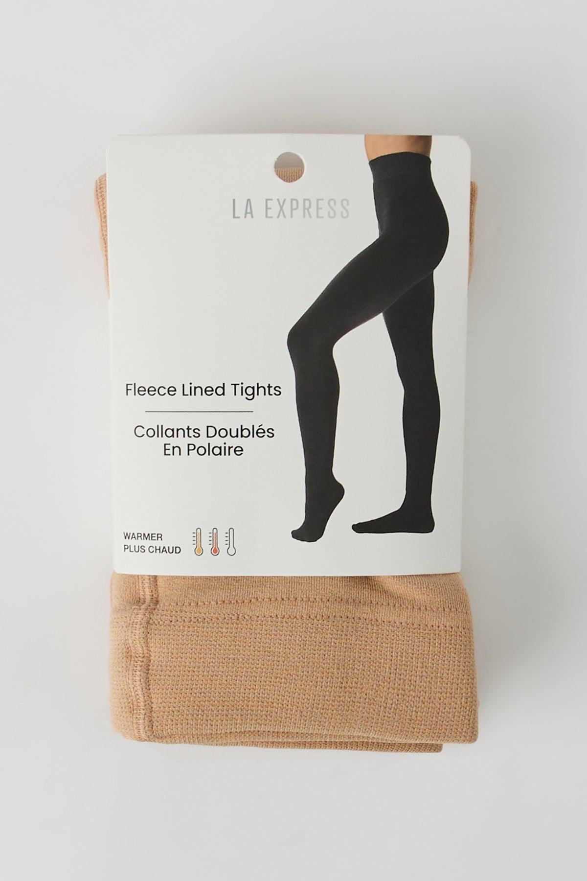 Fleece Lined Legging - Beige