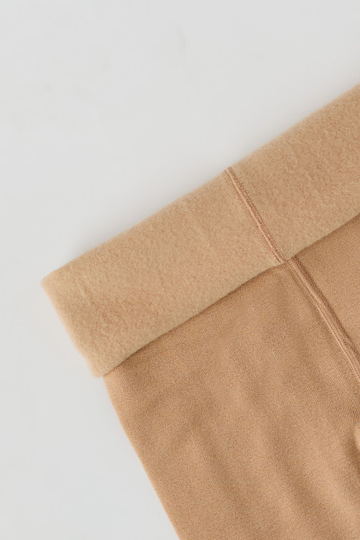 Alt View 2. Fleece Lined Legging - Beige