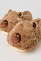 Pantoufles en similifourrure Ours 3D