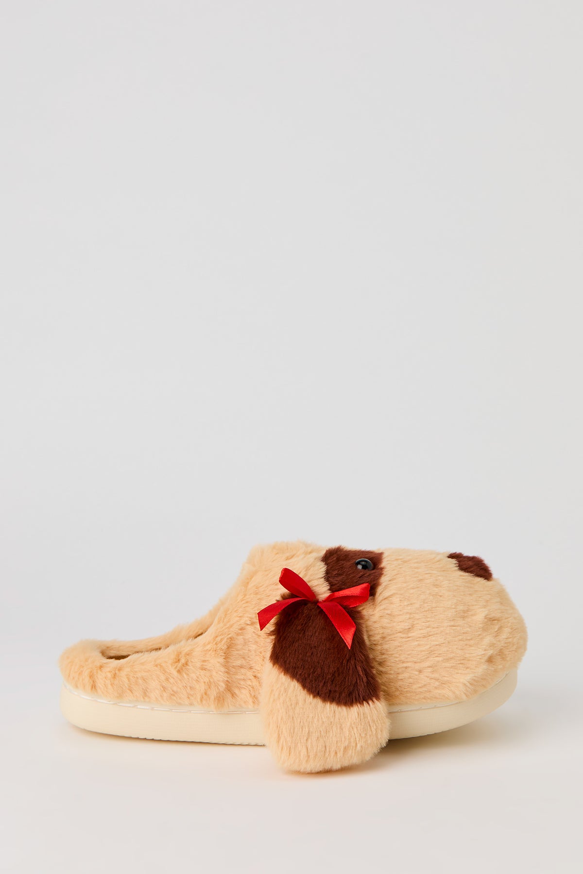 Vue alternative 2. Pantoufles Chien avec ruban 3D