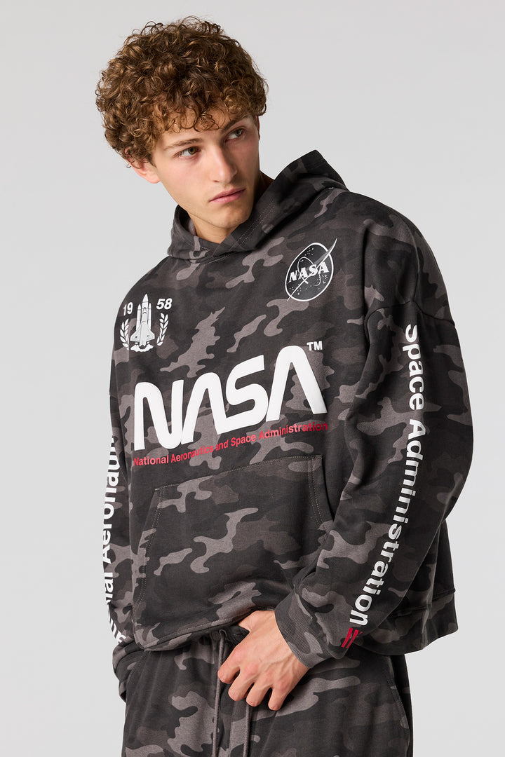 NASA Graphic Fleece Hoodie
