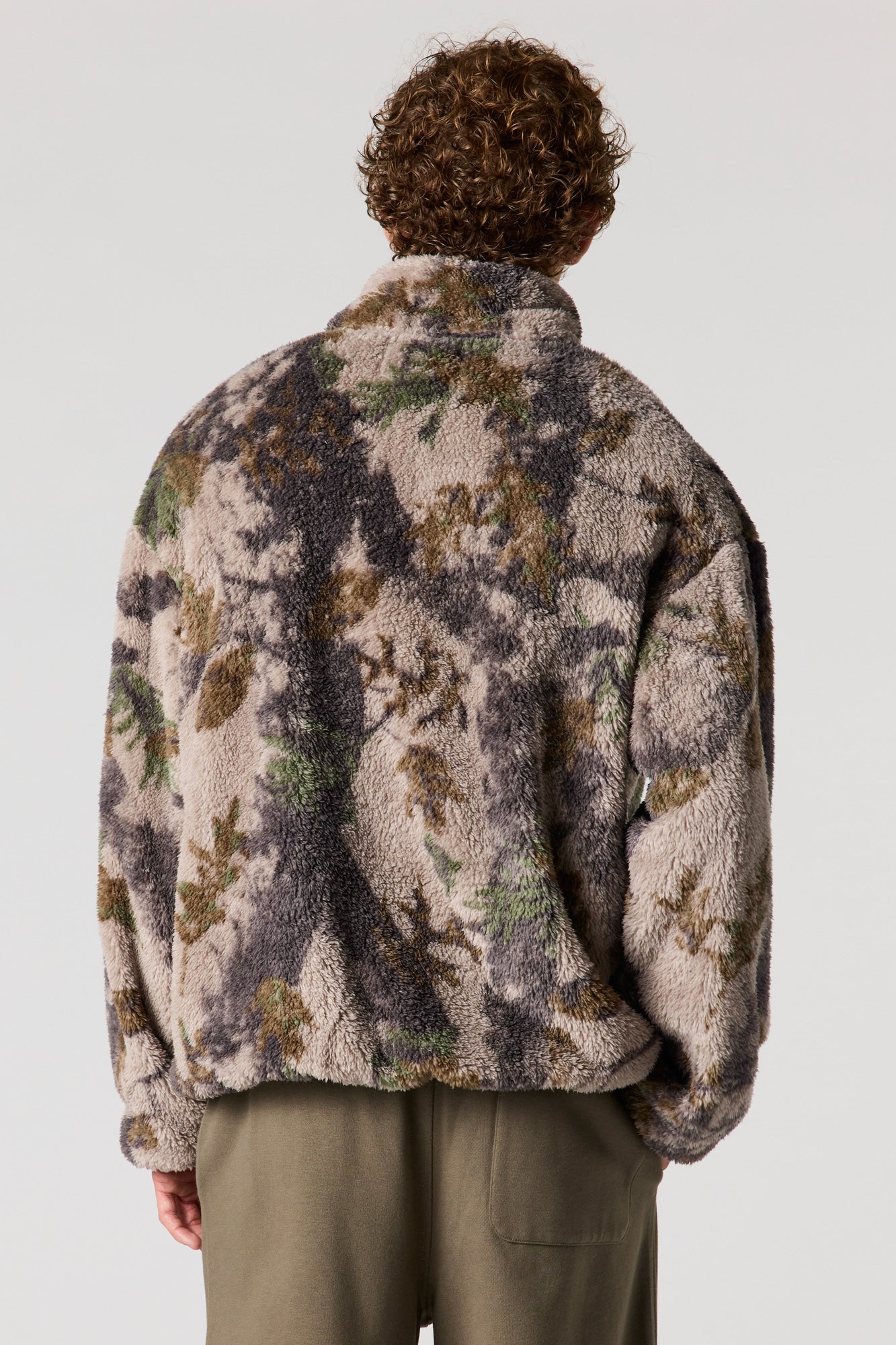 Sherpa Oversized Zip-Up Jacket – Urban Planet