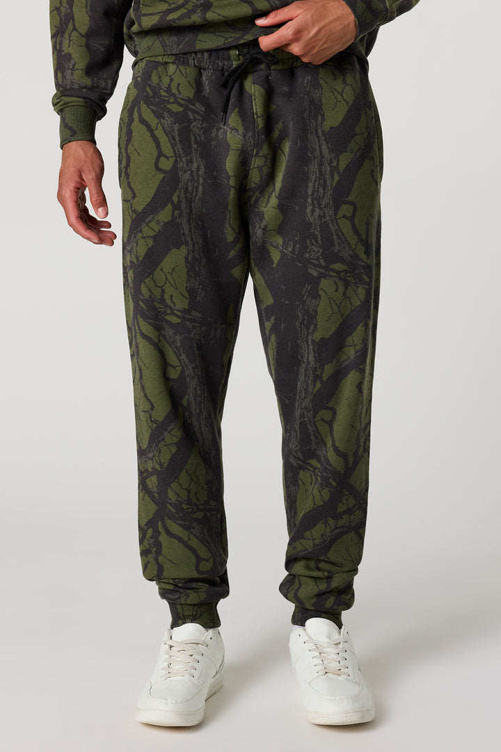 Jogger en molleton à imprimé Legendary avec motif camouflage