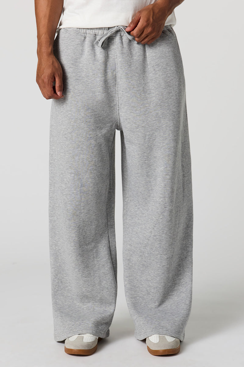 Fleece Wide Leg Sweatpant
