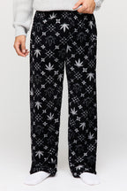 Pantalon de pyjama en peluche