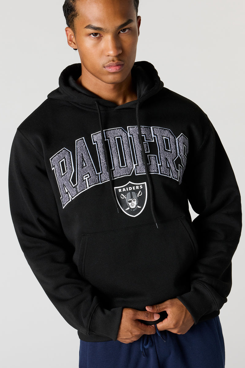 Raiders Chenille Embroidered Fleece Hoodie