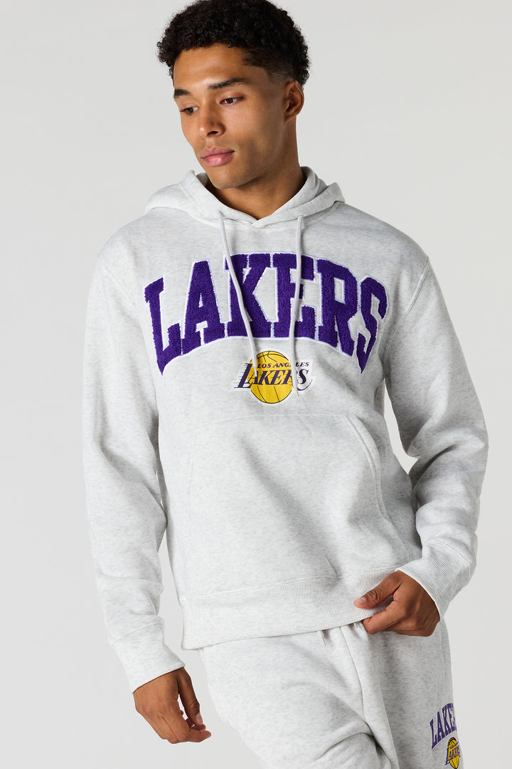 LA Basketball Chenille Embroidered Hoodie