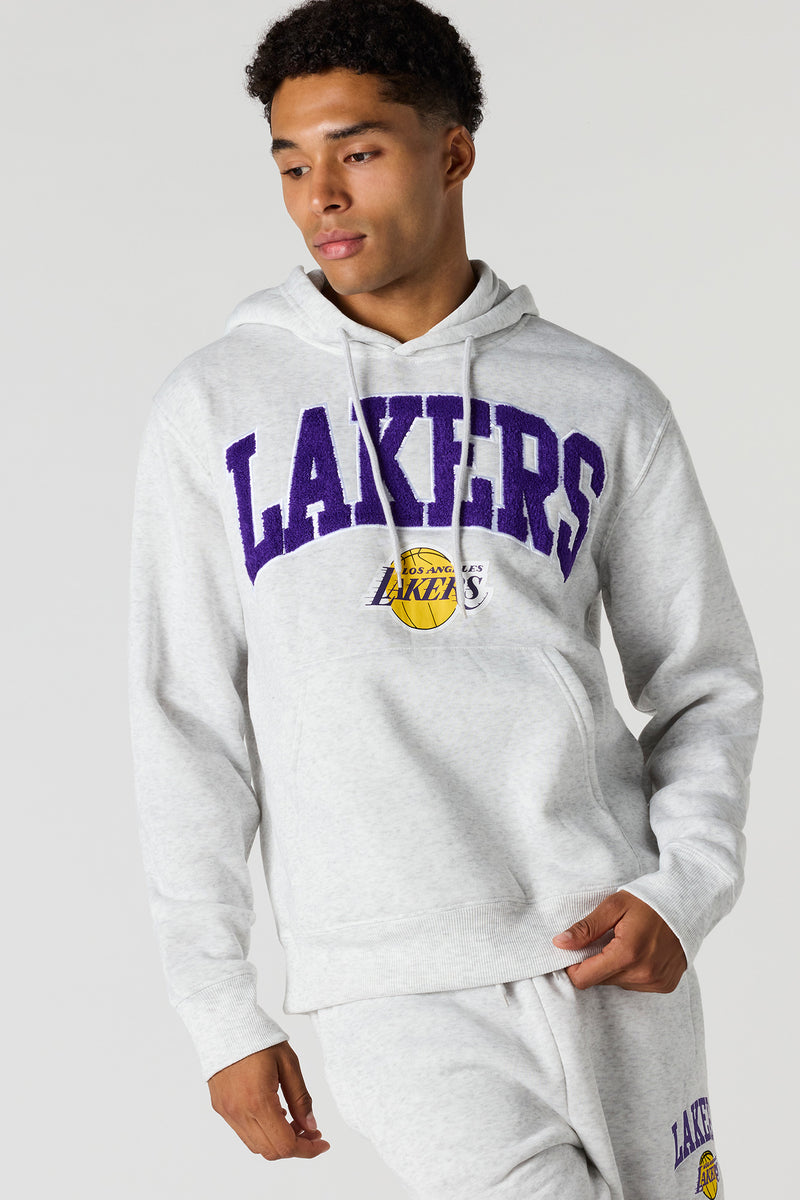 LA Basketball Chenille Embroidered Hoodie