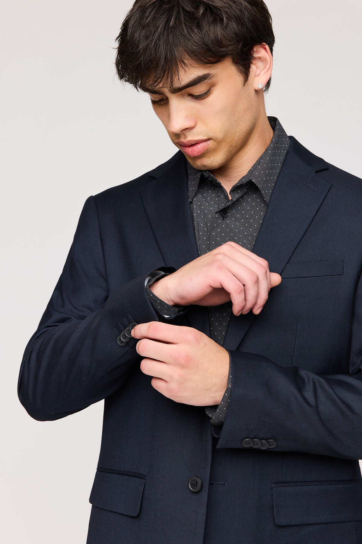 Vue alternative 4. Blouson de complet ajusté