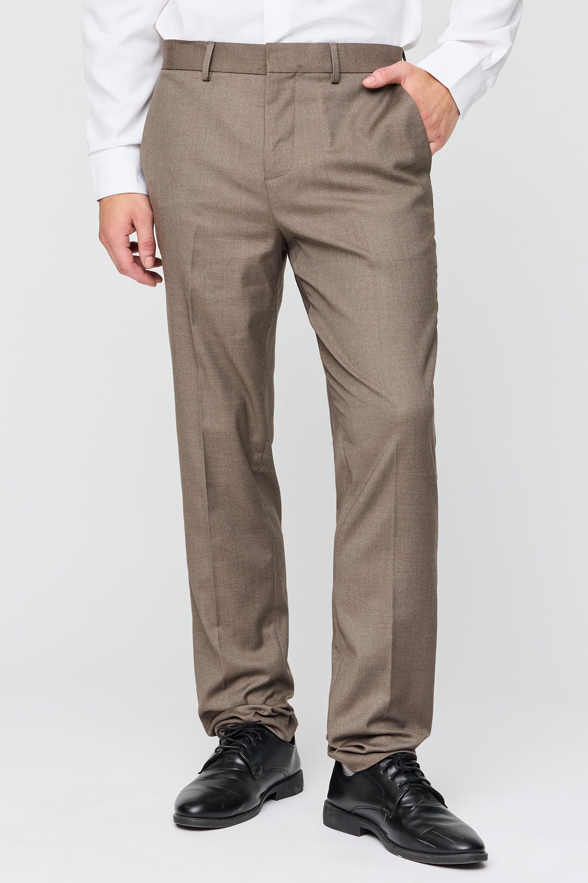 Pantalon habillé ajusté