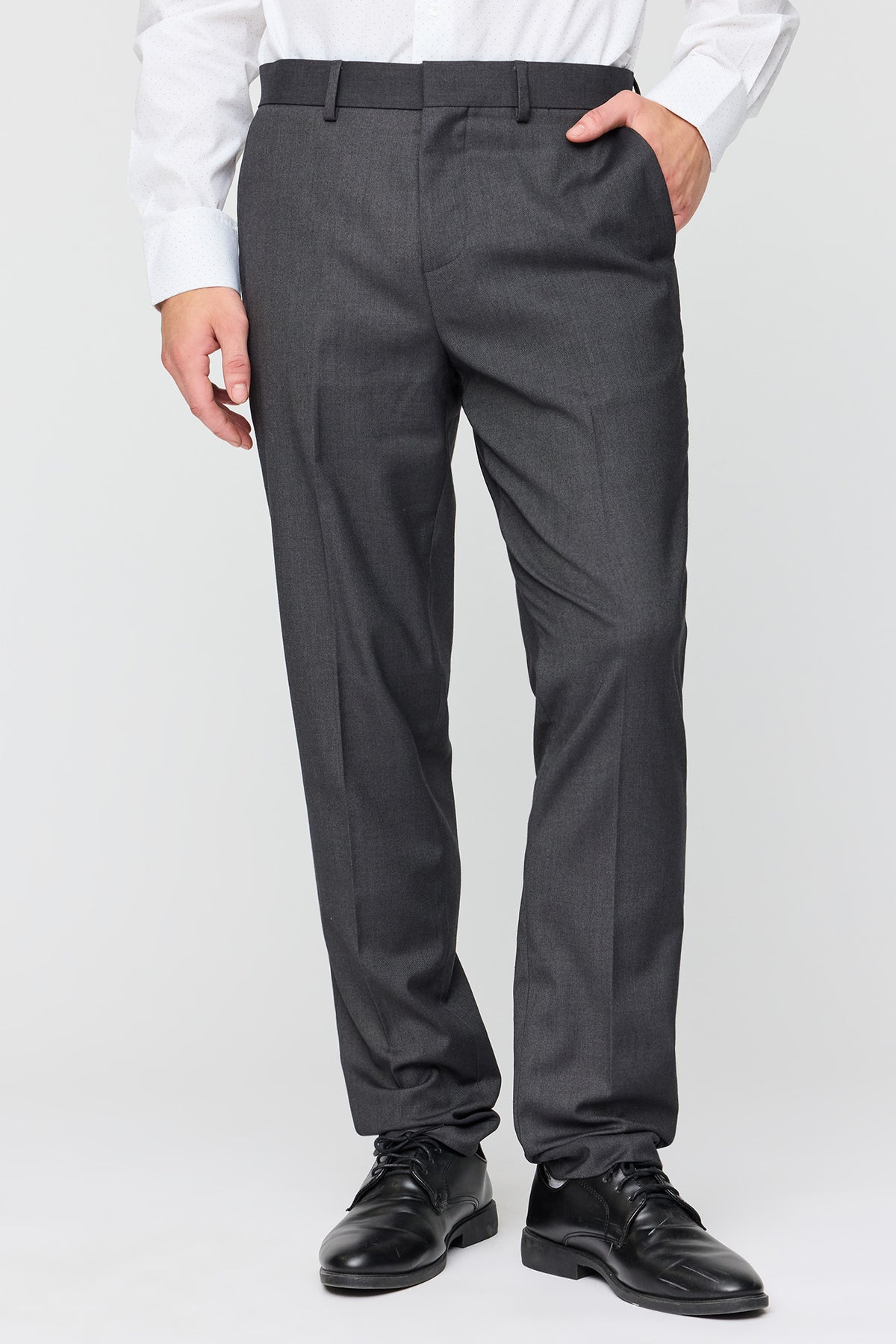 Pantalon habillé ajusté