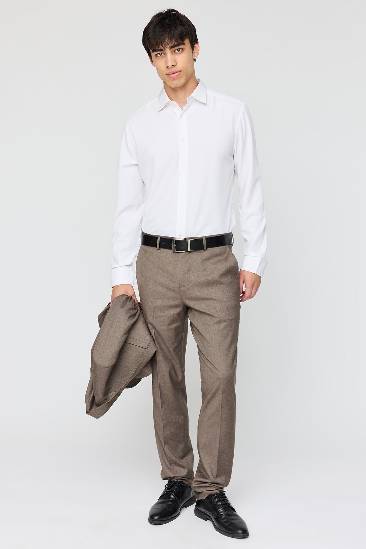 Vue alternative 3. Chemise habillée mince extensible