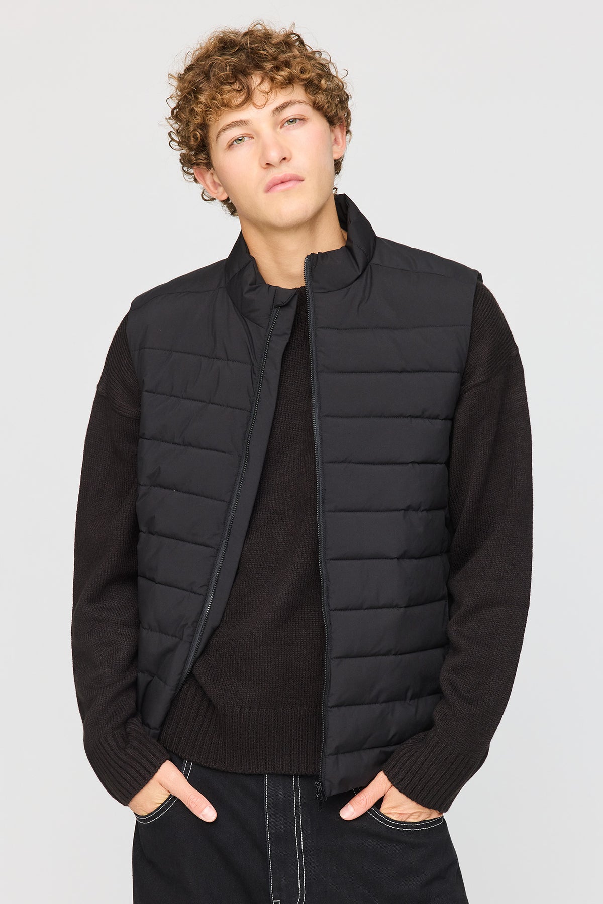 Puffer Vest - Black