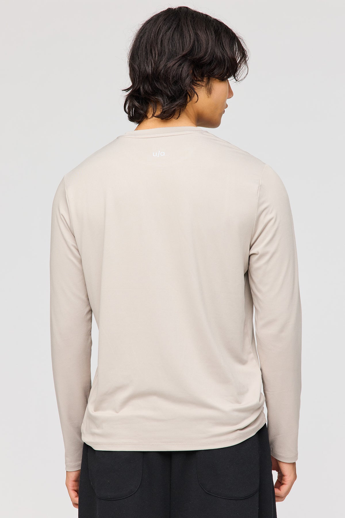 Alt View 2. PowerSoft Long Sleeve Top - Natural