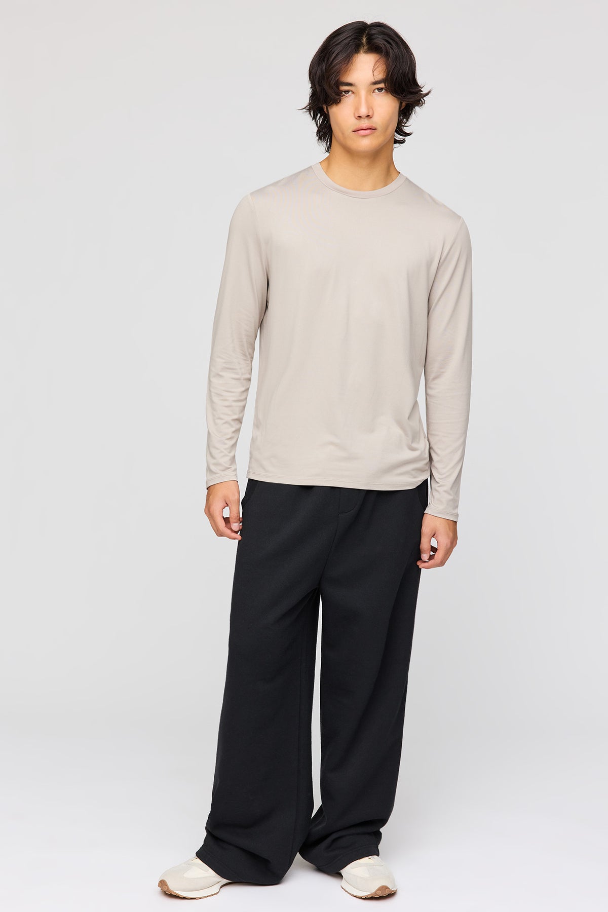 Alt View 3. PowerSoft Long Sleeve Top - Natural