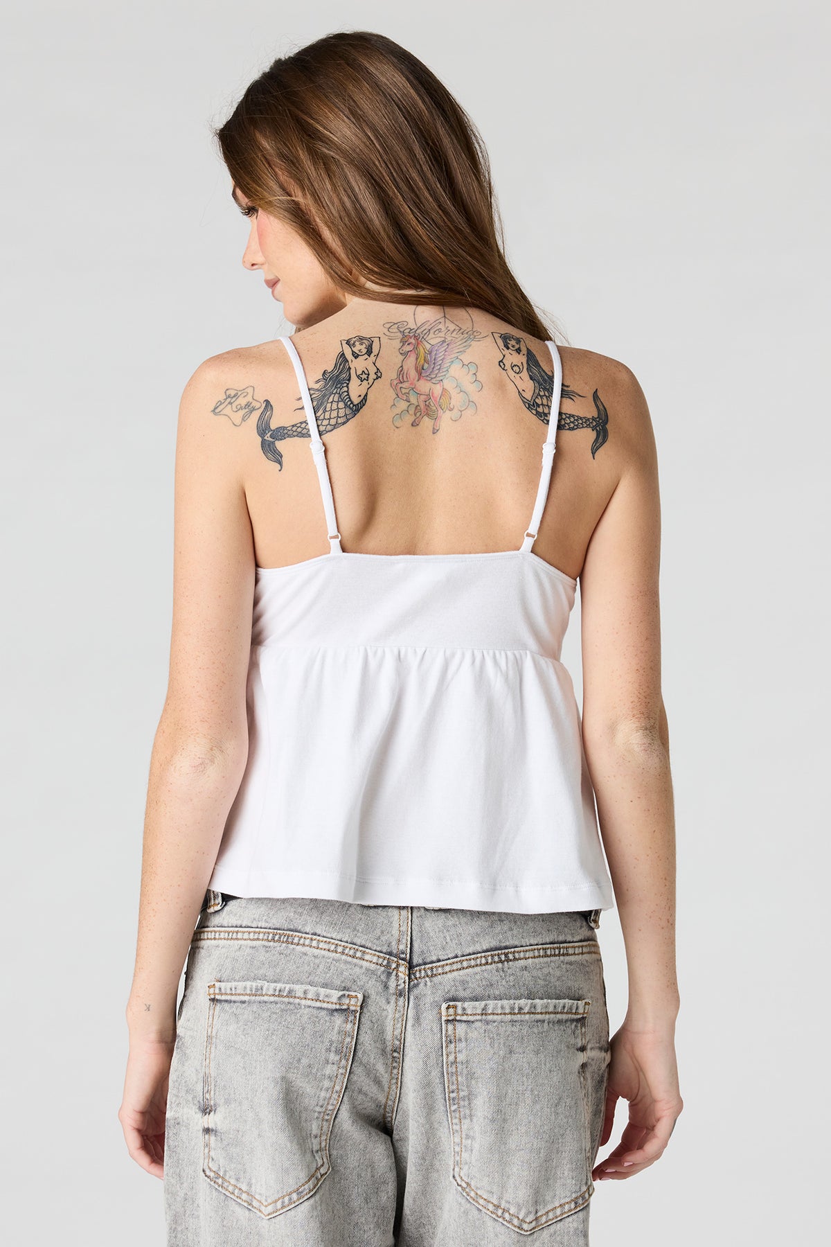 Vue alternative 2. Camisole de style nuisette à surplis