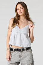 Camisole de style nuisette à surplis