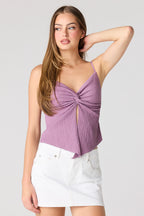 Haut de style papillon texturé