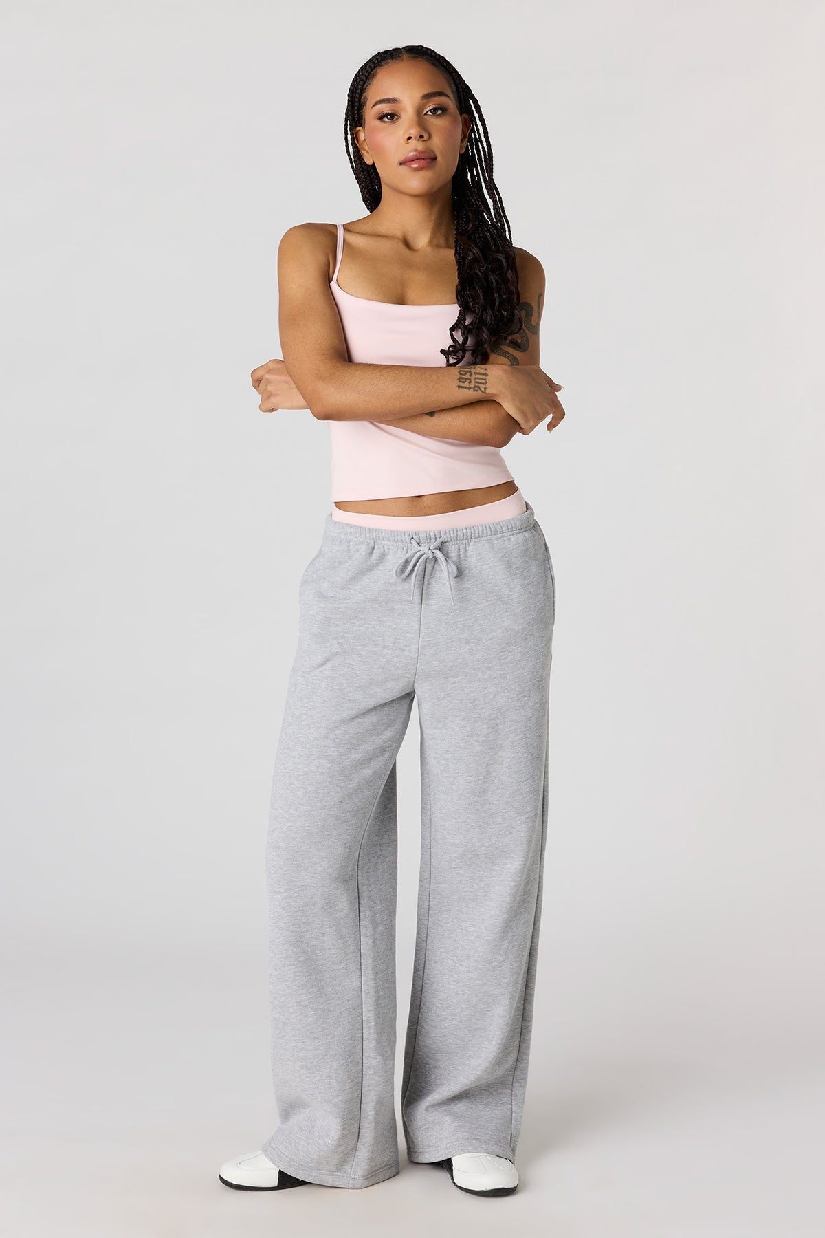 Alt View 11. Luxe Fleece Low Rise Baggy Sweatpant - Yellow
