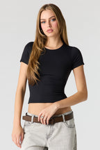 T-shirt ras du cou profilé