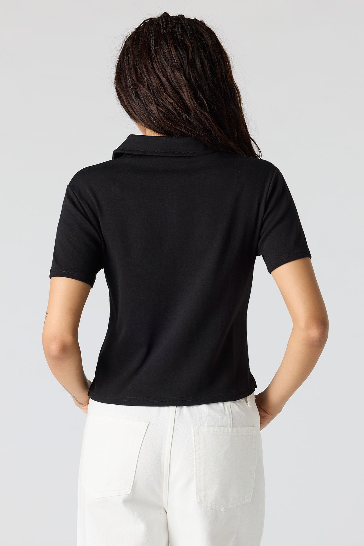 Alt View 2. Classic Polo - Black