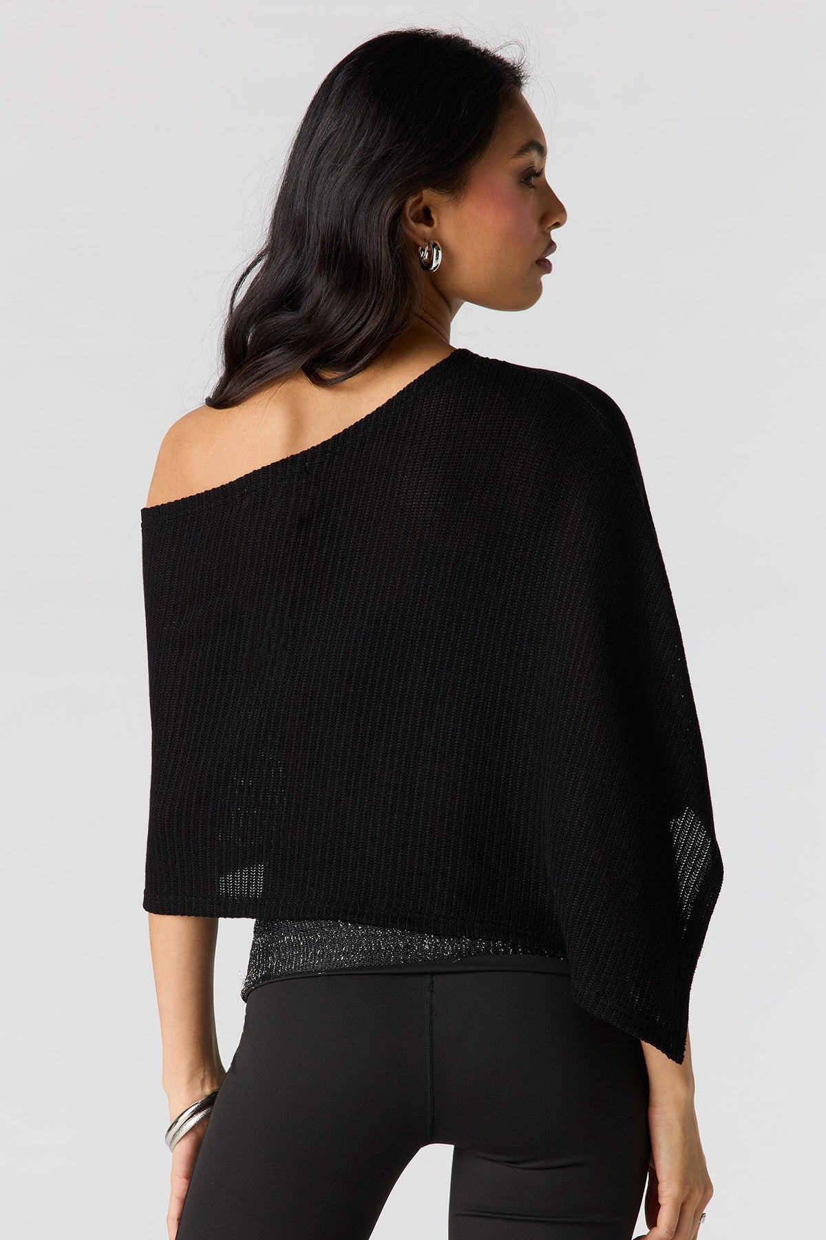 Vue alternative 2. Poncho côtelé