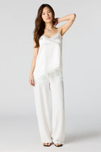 Flowy Drawstring Dress Pant