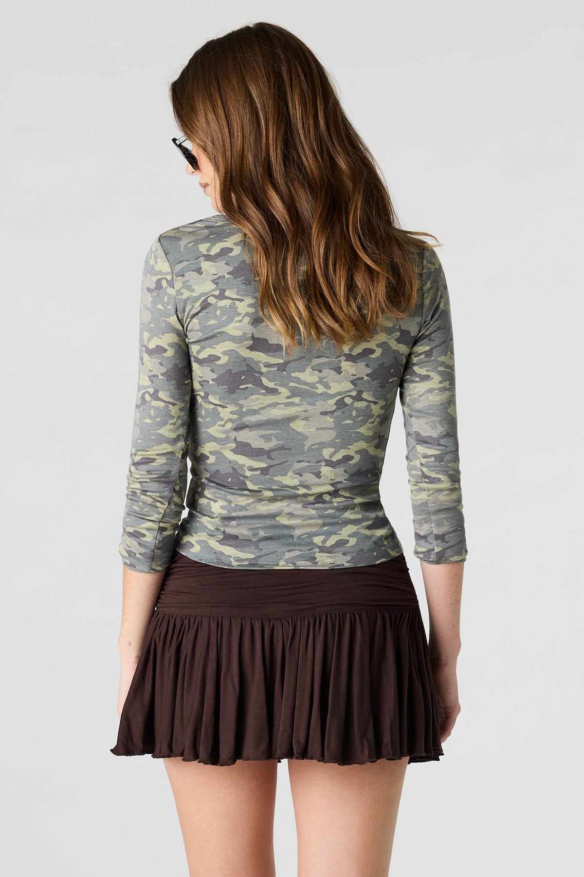Vue alternative 15. Minijupe-short fluide