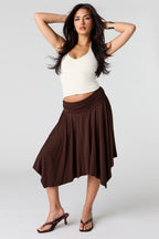 Asymmetrical Midi Skirt