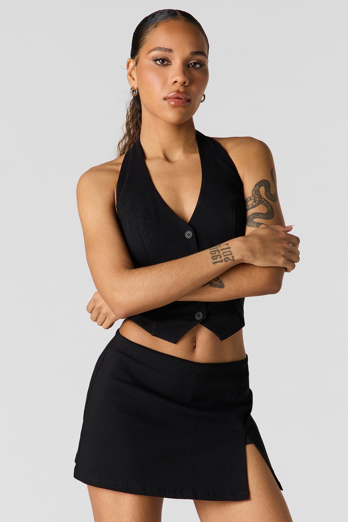 Mini Skort - Black
