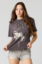 Cali Ripped Low Rise Grey Denim Short