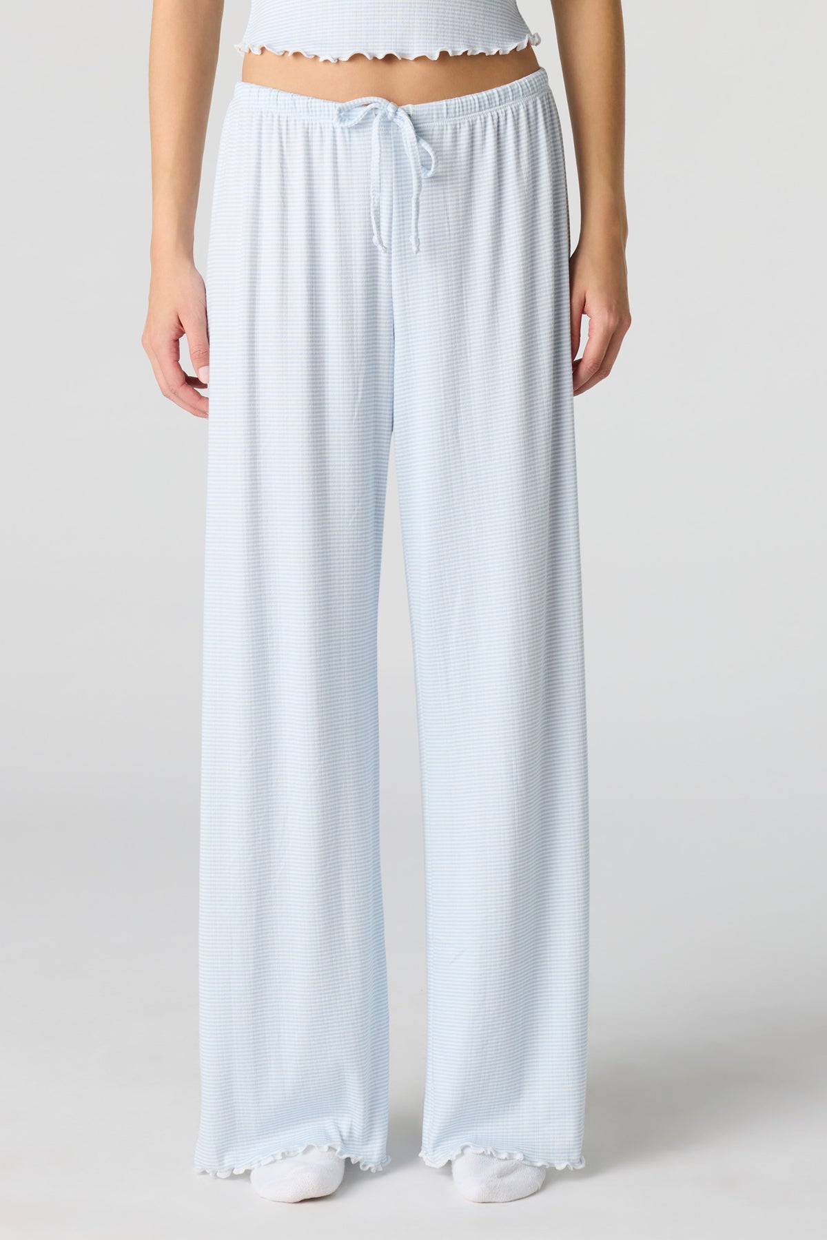 Alt View 12. Pointelle Tank & Pant Pajama Set - Yellow