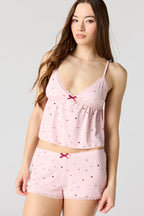 Babydoll Tank & Short Pajama Set