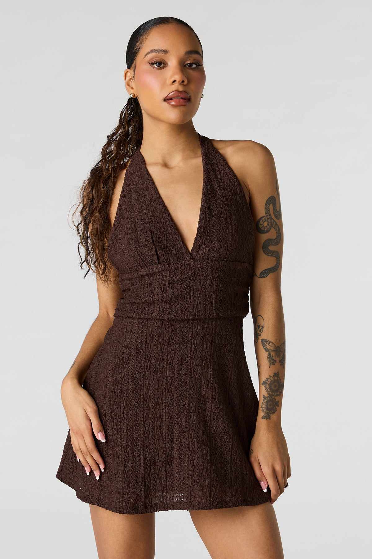 Minirobe bain-de-soleil texturée