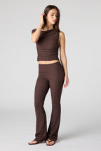 Pantalon texturé