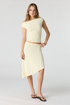 Asymmetrical Midi Skirt
