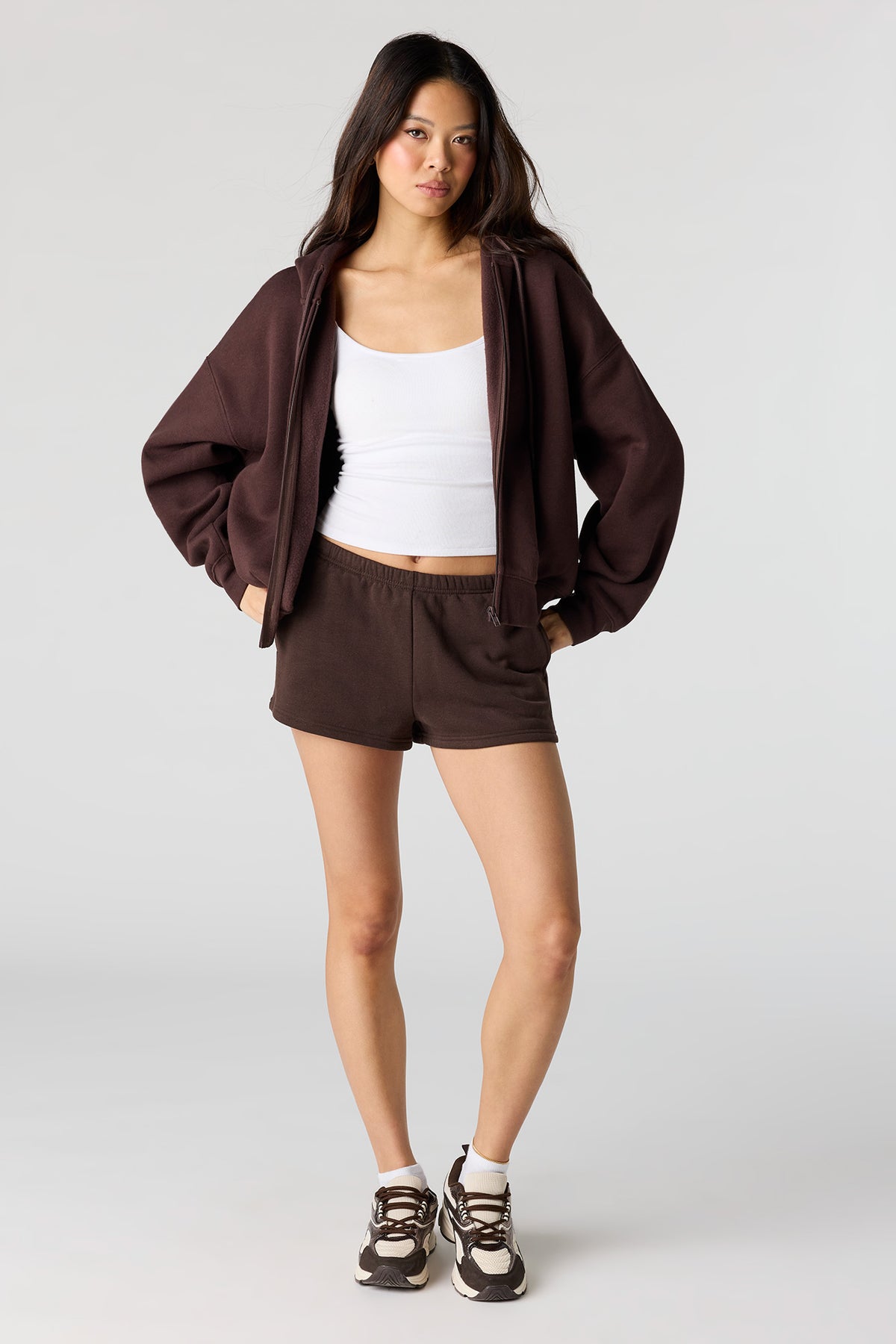 Vue alternative 3. Short en molleton 2 po