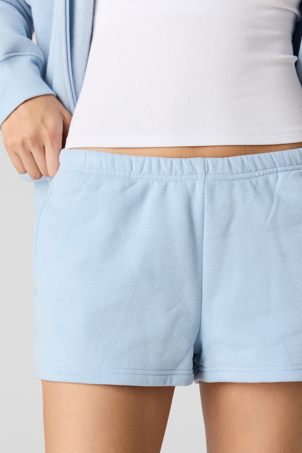 Vue alternative 4. Short en molleton 2 po