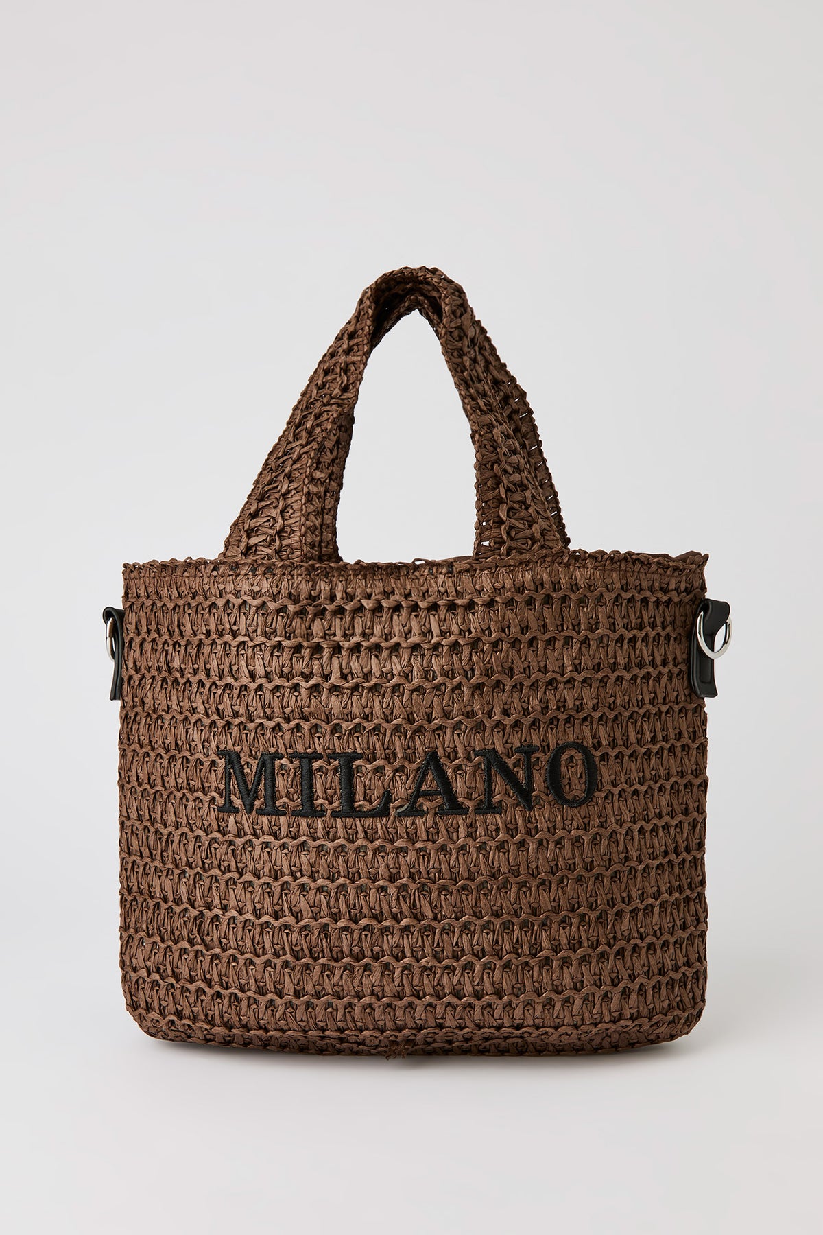 Vue alternative 2. Sac à bandoulière en paille
