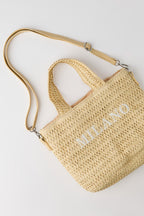 Straw Crossbody Bag
