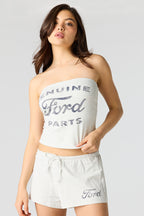 Haut tubulaire à imprimé Ford