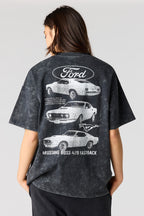 Ford Rhinestone Graphic T-Shirt